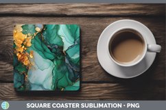 GorgeousSt Patricks Square Coaster design.