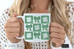 Retro St Patrick's Day PNG, Irish Shamrock PNG Product Image 2