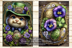 St Patrick's Day Garden Flag, Celtic, Irish Garden Flags, s5 Product Image 3