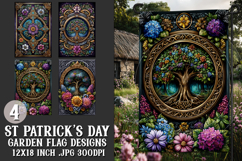 St Patrick's Day Garden Flag, Celtic, Irish Garden Flags, 25 Product Image 1