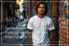 T-shirt Mockup, St Patrick&#039;s Day Mockup, Irish Tattoo Man 10 Product Image 2