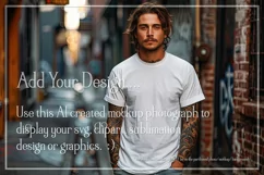 T-shirt Mockup, St Patrick's Day Mockup, Irish Tattoo Man 28 Product Image 2