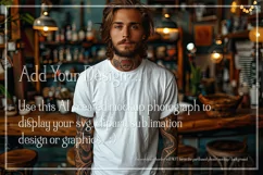 T-shirt Mockup, St Patrick's Day Mockup, Irish Tattooed Man Product Image 2