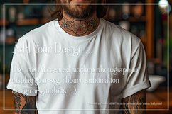 T-shirt Mockup, St Patrick&#039;s Day Mockup, Irish Tattoo Man 8 Product Image 2