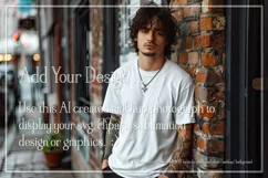 T-shirt Mockup, St Patrick's Day Mockup, Irish Tattoo Man 9 Product Image 2