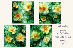 Alcohol Ink Clover Patterns, St Patricks Day Patterns, s15 Product Image 2