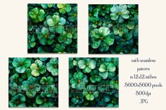 Alcohol Ink Clover Patterns, St Patricks Day Patterns, s2 Product Image 2