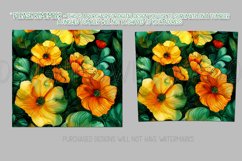 Alcohol Ink Tumbler, St Patrick&#039;s Day Floral Tumbler, d2 Product Image 2
