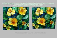 Alcohol Ink Tumbler, St Patrick&#039;s Day Floral Tumbler, d5 Product Image 2