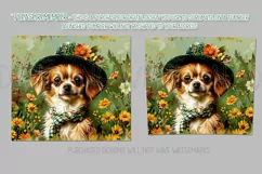 Dog Tumbler, St Patricks Day Tumbler, Boho Chihuahua Puppy 3 Product Image 2