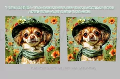 Dog Tumbler, St Patricks Day Tumbler, Boho Chihuahua Puppy 5 Product Image 2
