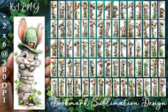 St Patrick's Day Bookmark Sublimation Design Product Image 1