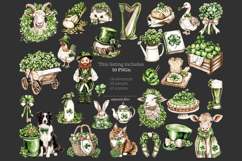 GlamArtZhanna, St Patricks Day png, Patricks Day clipart, Cottage clipart, Spring Cottage png, Lucky Cottage PNG, Lucky girl clipart, Lucky woman png, Irish Clip Art, Green St Patrick Day, Leprechaun png, Cottagecore clip art, Shamrock PNG, Clover clipart