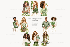 GlamArtZhanna, St Patricks Day png, Patricks Day clipart, Cottage clipart, Spring Cottage png, Lucky Cottage PNG, Lucky girl clipart, Lucky woman png, Irish Clip Art, Green St Patrick Day, Leprechaun png, Cottagecore clip art, Shamrock PNG, Clover clipart