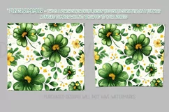 St Patricks Day Tumbler, Clover Tumbler, Shamrocks Tumbler 1 Product Image 2