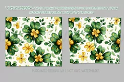 St Patricks Day Tumbler, Clover Tumbler, Shamrocks Tumbler 3 Product Image 2