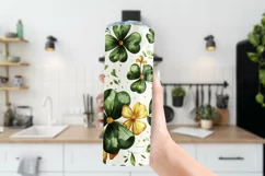 St Patricks Day Tumbler, Clover Tumbler, Shamrocks Tumbler 4 Product Image 3