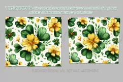 St Patricks Day Tumbler, Clover Tumbler, Shamrocks Tumbler 5 Product Image 2