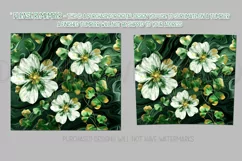 St Patricks Day Tumbler, Clover and Shamrocks Tumbler Wrap 5 Product Image 2