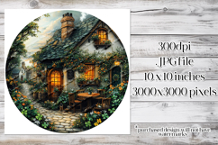 Irish Cottage Scenery Spinner, Sublimation Wind Spinner w10 Product Image 2