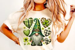 St Patrick's Day Gnome PNG, Lucky Day PNG, Shamrock PNG Product Image 2