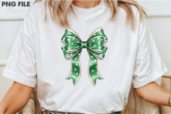St Patricks Day Heart Coquette Bow Png Product Image 3