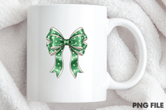 St Patricks Day Heart Coquette Bow Png Product Image 4