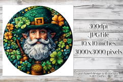 Irish Leprechaun Spinner, Sublimation St Patrick&#039;s Day, w3 Product Image 2