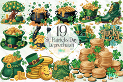 St. Patricks Day Leprechaun Sublimation Product Image 1