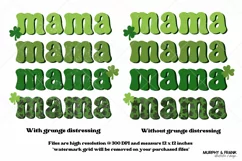 St Patricks Day Mama Png | St Patricks Png Mama Sublimation 