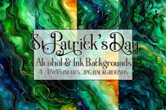 Alcohol Ink Backgrounds, 15x15 Multi Color Backgrounds, s1 Product Image 1