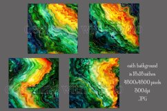 Alcohol Ink Backgrounds, 15x15 Multi Color Backgrounds, s1 Product Image 2