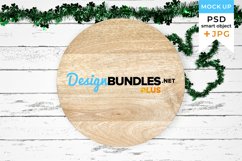 St. Patricks Day Mockup Round Farmhouse Sign Product Image 1