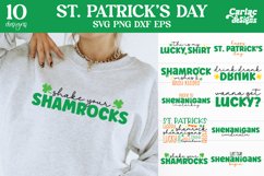 St. Patrick&#039;s Day Shirt Bundle cut files for cricut