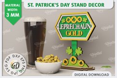 St Patrick&#039;s Day Stand Decor Laser Cut Bundle. Lucky Charms Product Image 9