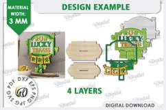 St Patrick&#039;s Day Stand Decor Laser Cut Bundle. Lucky Charms Product Image 7