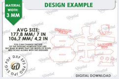 St Patrick&#039;s Day Stand Decor Laser Cut. Lucky Charm SVG Product Image 3