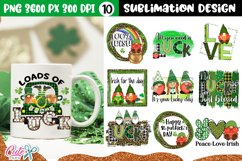 St Patricks Day sublimation design png