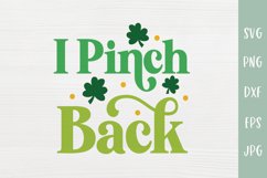 I Pinch Back Funny St Patricks Day SVG Product Image 2