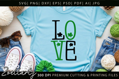 St Patrick's Day SVG Lucky Shamrock Irish-ish T-shirt Design Product Image 3