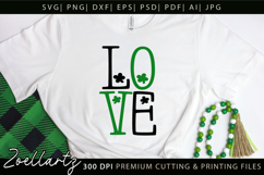 St Patrick's Day SVG Lucky Shamrock Irish-ish T-shirt Design Product Image 4