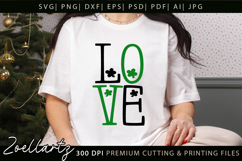 St Patrick's Day SVG Lucky Shamrock Irish-ish T-shirt Design Product Image 5