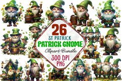 St Patricks gnome Clipart Bundle, Watercolor St. Patrick's Day Gnome Clipart, Clover Clipart, St Patricks gnome Clipart, St Patricks gnome Clip Art, Gnome Clipart Bundle, Luck Clipart, Saint Patricks Day,  Irish Clipart, St Patrick Gnomes, Shamrock Clipar