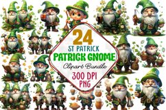 St Patricks gnome Clipart Bundle, Watercolor St. Patrick's Day Gnome Clipart, Clover Clipart, St Patricks gnome Clipart, St Patricks gnome Clip Art, Gnome Clipart Bundle, Luck Clipart, Saint Patricks Day,  Irish Clipart