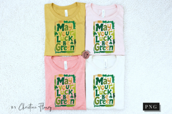 May Your Luck Be Green St Patrick PNG | St Patricks Png Product Image 6