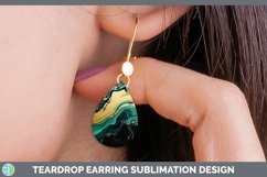 GorgeousSt Patricks Teardrop Earrings design.