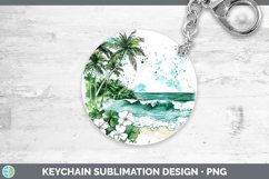 GorgeousSt Patricks Splash Keychain design.