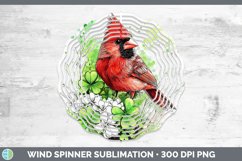 GorgeousSt Patricks Splash Wind Spinner design.
