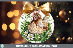 GorgeousSt Patricks Splash Ornament design.