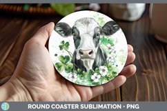 GorgeousSt Patricks Splash Round Coaster design.